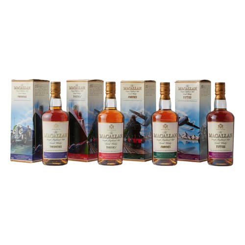 MACALLAN Travel Decades Series (1920s, 1930s, 1940s, 1950s)