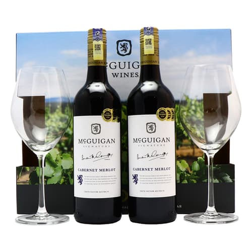 MCGUIGAN Signature Cabernet Merlot Gift Set