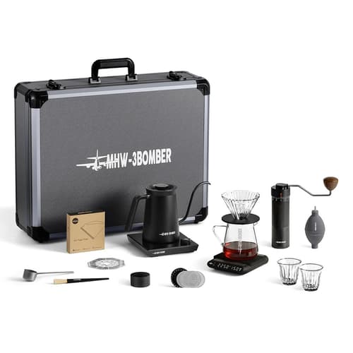 MHW-3BOMBER B-3 Tactical Suitcase 12pcs Set Black Coffee Gifts