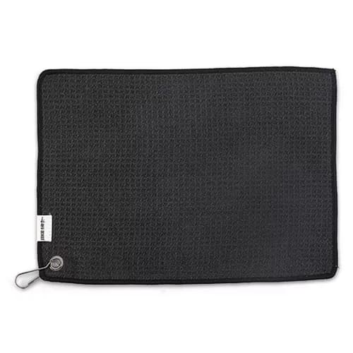 MHW – 3BOMBER Hanging Ring Towel Black – 30cmX25cm