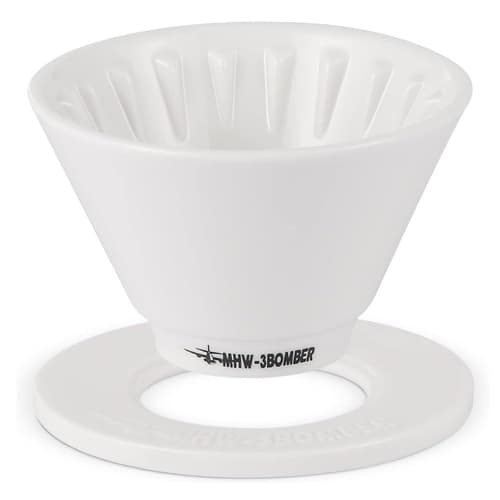 MHW – 3BOMBER Meteor Coffee Dripper White