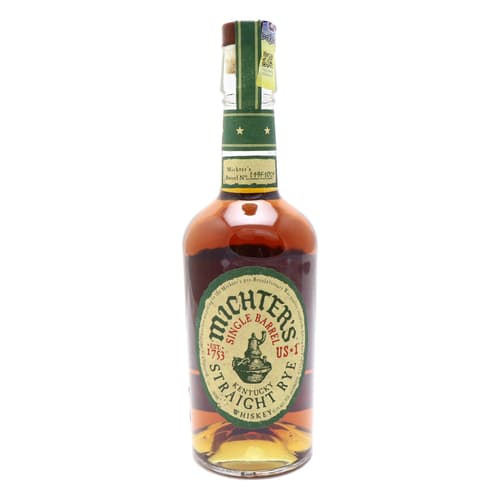 MICHTER'S US1 Single Barrel Straight Rye