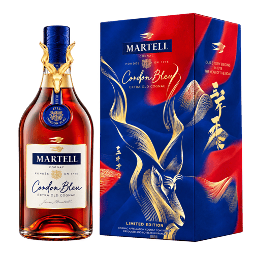 Martell Cordon Bleu CNY 2027 Limited Edition 圆满和谐 Gift Set with 1 Year of the Goat Band of Boundless Harmony