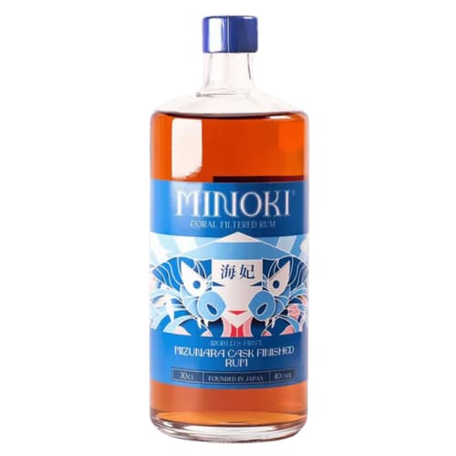 Minoki Mizunara Cask Finished Rum 40% 700ml