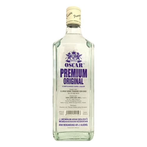 OSCAR PREMIUM VODKA 700ML (Compounded Liquor)