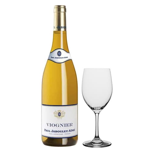 Paul Jaboulet Aine Viognier With Glass