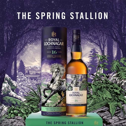 ROYAL LOCHNAGAR 16 Year Old The Spring Stallion Legends Untold Collection