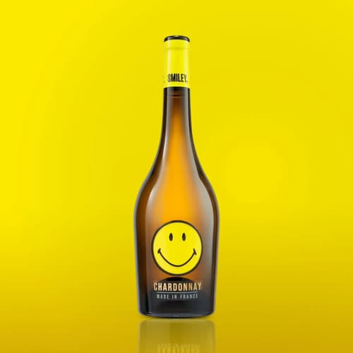 SMILEY® Chardonnay 75cl French white wine bottle