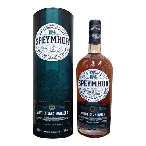 SPEYMHOR 18 Year Old Aged In Oak Barrels