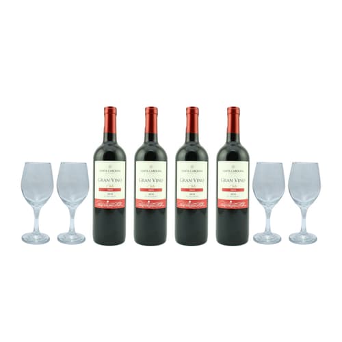 Santa Carolina Gran Vino Tinto Bundle Set