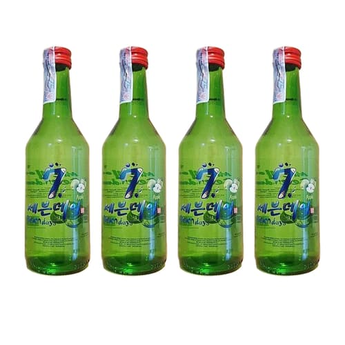 Seven Days Apple Soju ( 4 in 1 ) Set