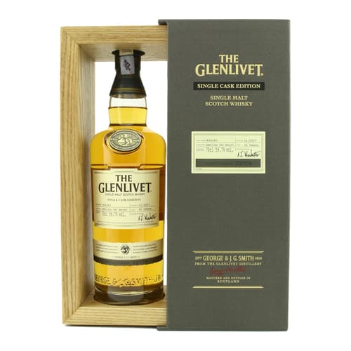 THE GLENLIVET 15 YEAR OLD AMERICAN OAK BARREL SINGLE CASK EDITION