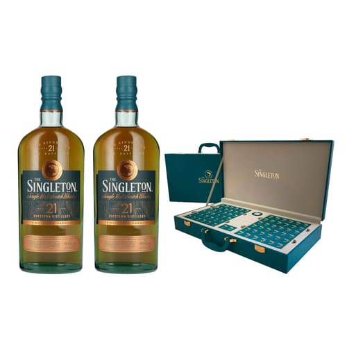 THE SINGLETON of Dufftown 21 Year Old With Mahjong Set