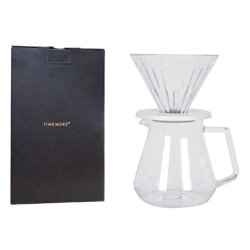 TIMEMORE Crystal Eye Brewer Set 01 White (360ml)