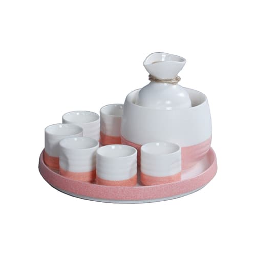 TOKURI Set With Warmer And Tray
