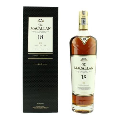 The Macallan 18 Year Old Sherry Oak 2018 Released