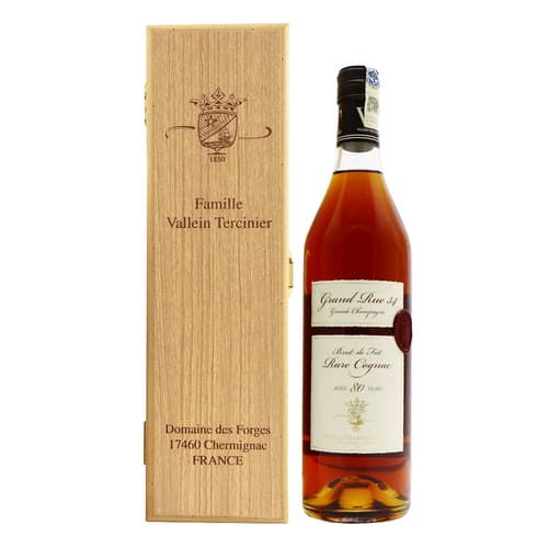 VALLEIN TERCINIER 80 Years Old Grand Rue 34 Single Cask Rare Cognac 5