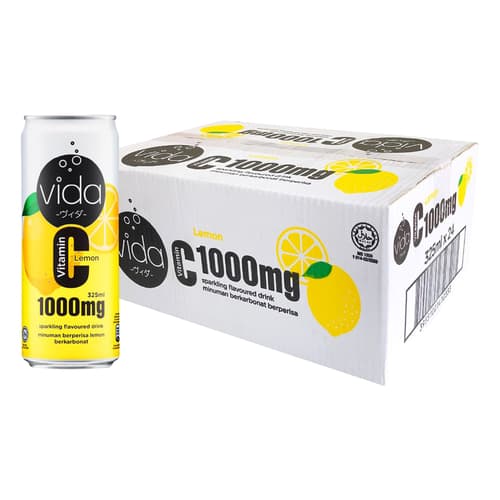 VIDA Vitamin C Lemon (325ml X 24)