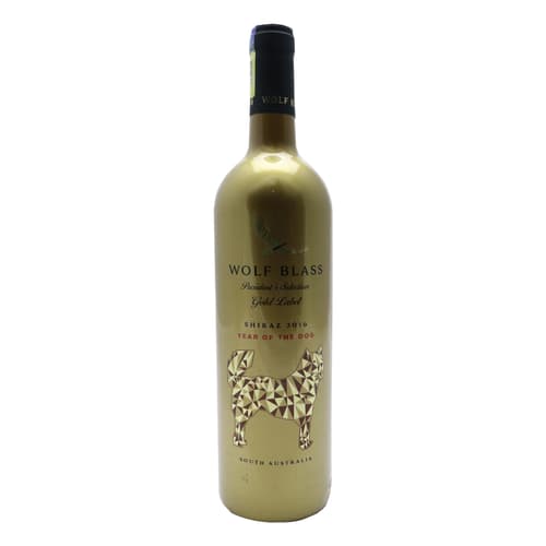 WOLF BLASS Gold Label Shiraz Year of Dog 2