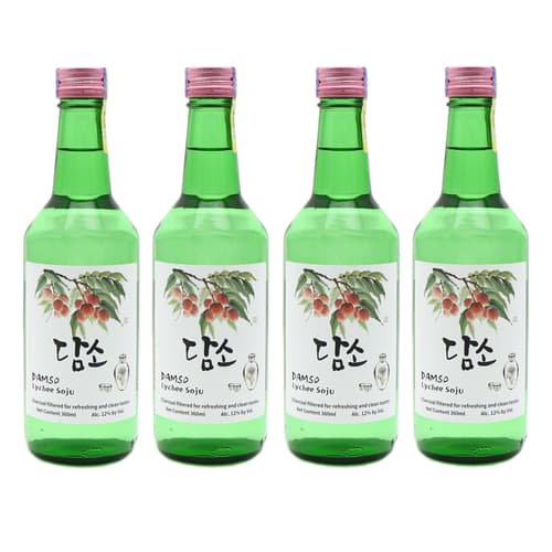 DAMSO Lychee Soju (4 in 1) Set