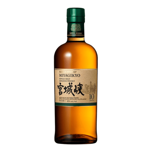 Nikka Miyagikyo 10 Year Old Japanese single malt whisky 45% 700ml bottle