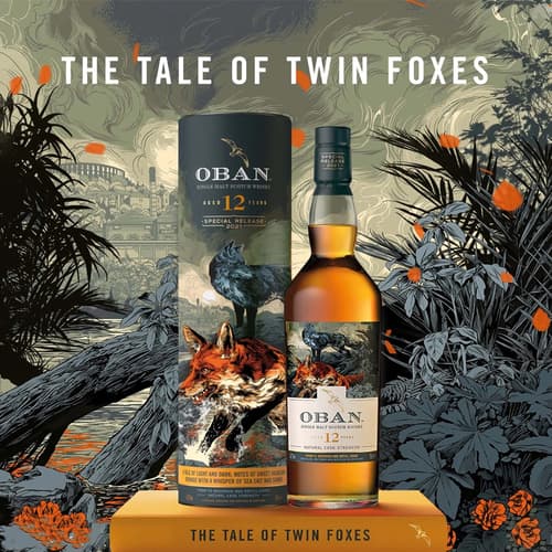 OBAN 12 Year Old The Tale of The Twin Foxes Legends Untold Collection