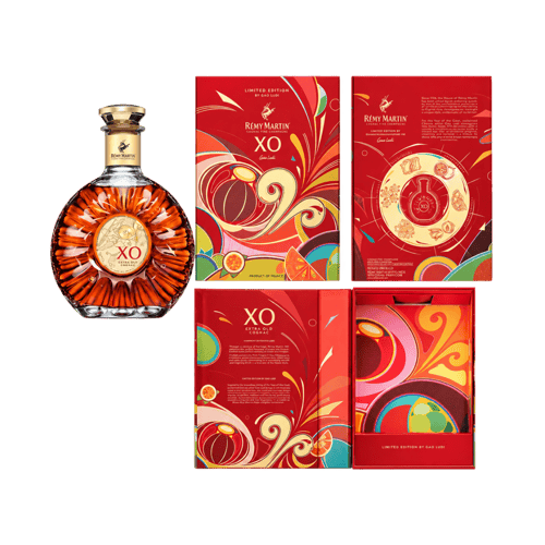 Rémy Martin XO Year of the Goat 2027 with 1 Rémy Martin XO Miniature 5 cl
