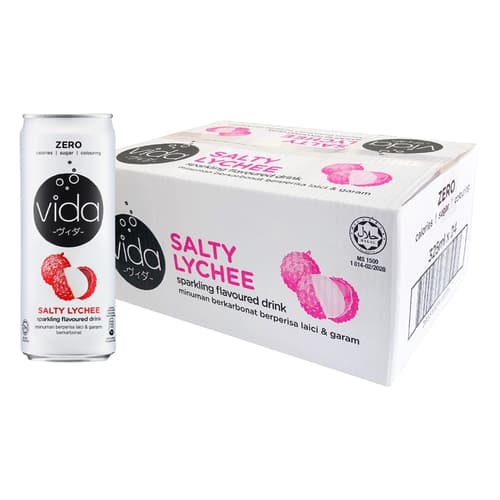 VIDA Salty Lychee (325ml x 24)