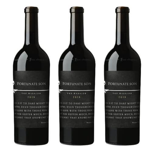 Fortunate Son THE WARRIOR 2019 ( case of 3 )