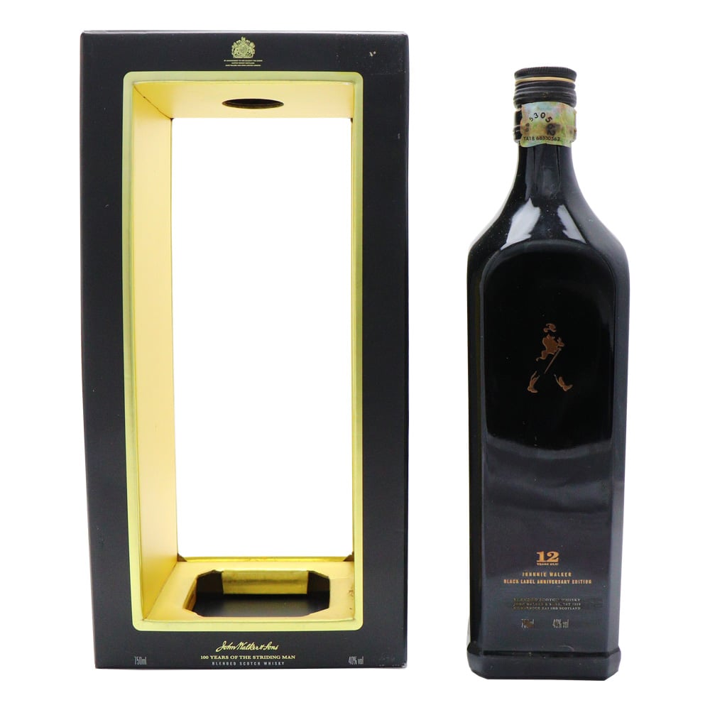 JOHNNIE WALKER Black Label 12 Years Old 100th Anniversary Edition