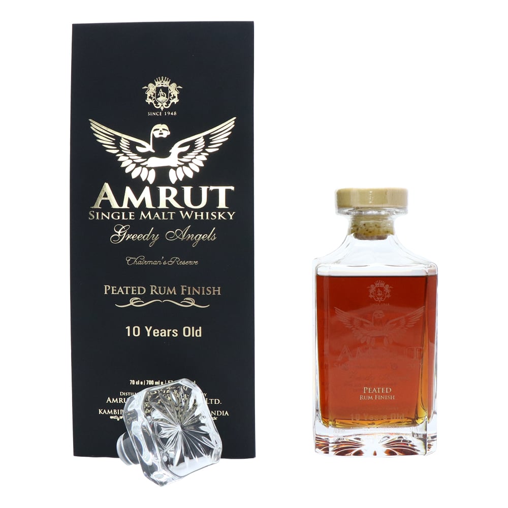 AMRUT Greedy Angels 10 Year Old Peated Rum Finish