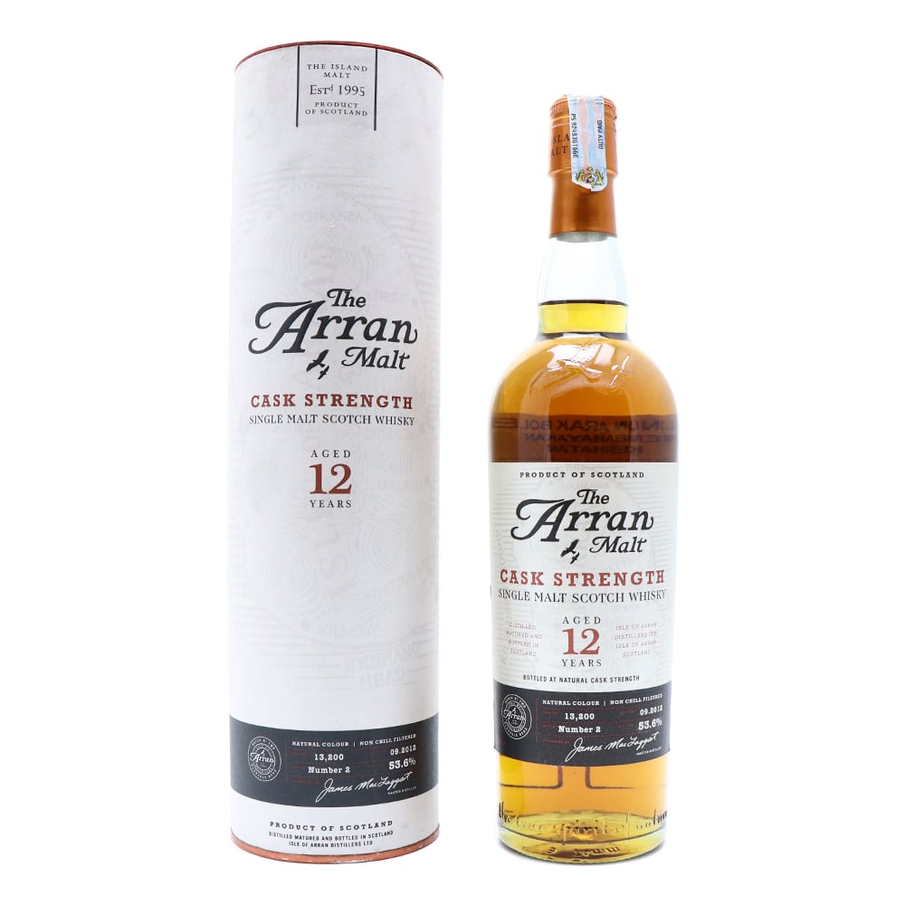 ARRAN 12 Year Old Cask Strength Batch 2