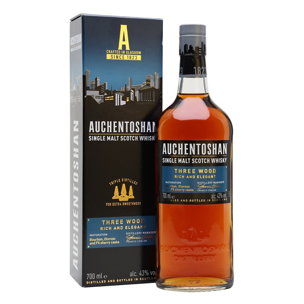 AUCHENTOSHAN Three Wood Rich And Elegant