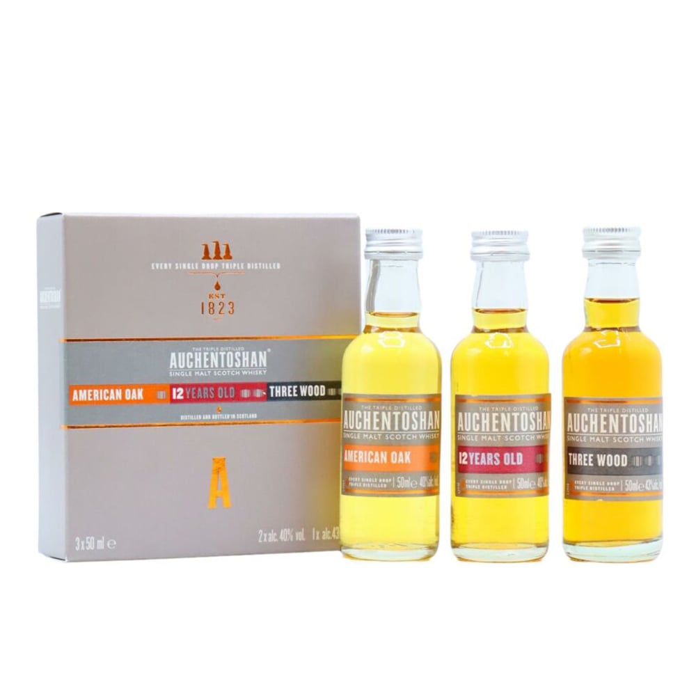 AUCHENTOSHAN Triple Pack Miniature