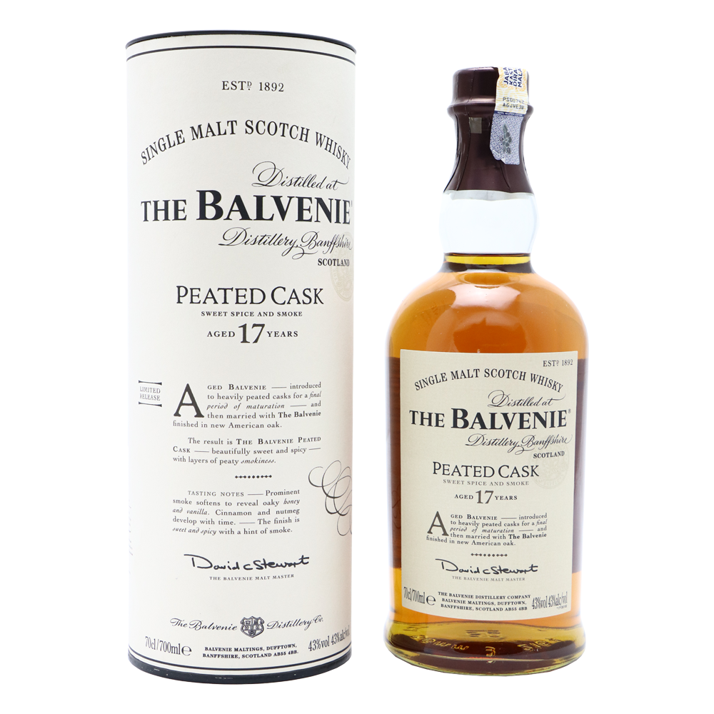 BALVENIE 17 Year Old Peated Cask