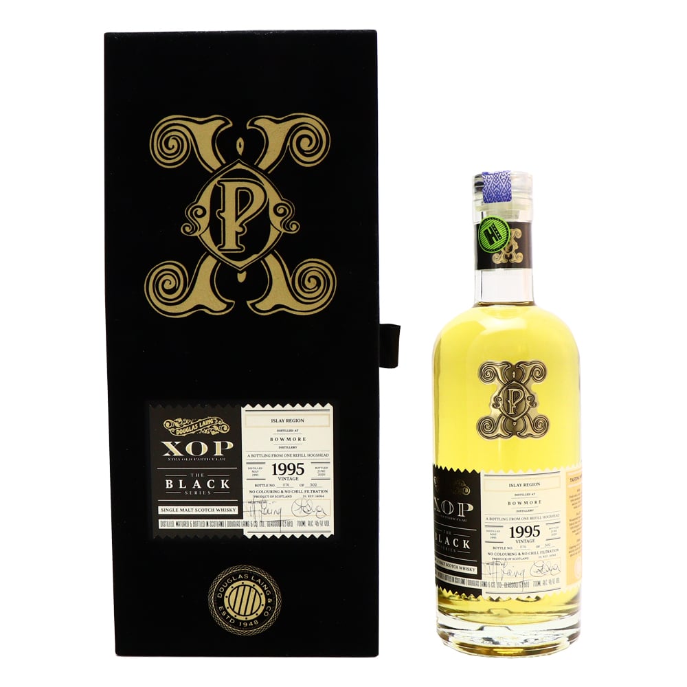 BOWMORE 25 Year Old Xtra Old Particular The Black Series (Douglas Laing)