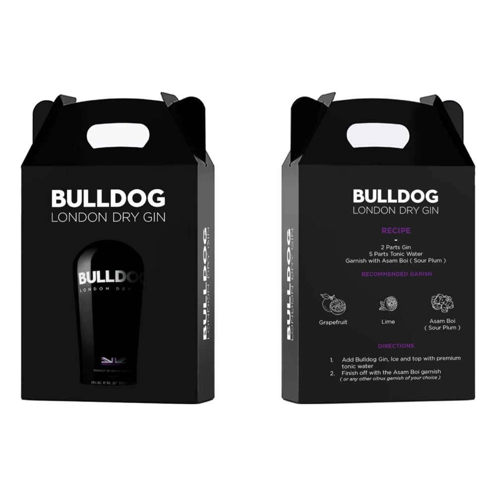 BULLDOG London Dry Gin VAP Pack