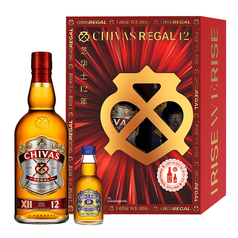 Chivas Regal 12 Year Old Gift Pack 2025