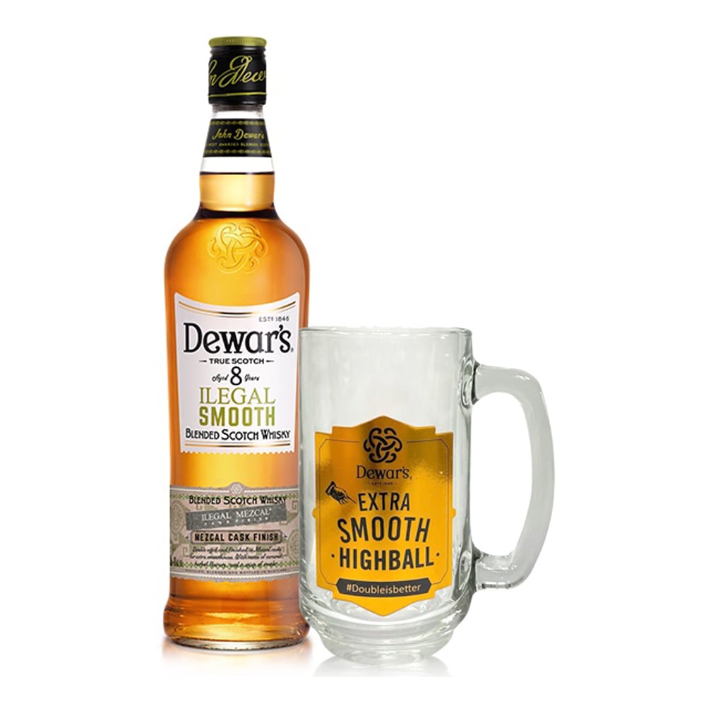 Dewar’s 8 Years Ilegal Smooth Mezcal Cask with