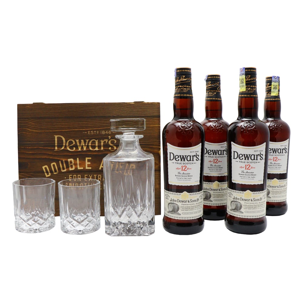 Dewar's 12 Year Old with Double Aged Decanter