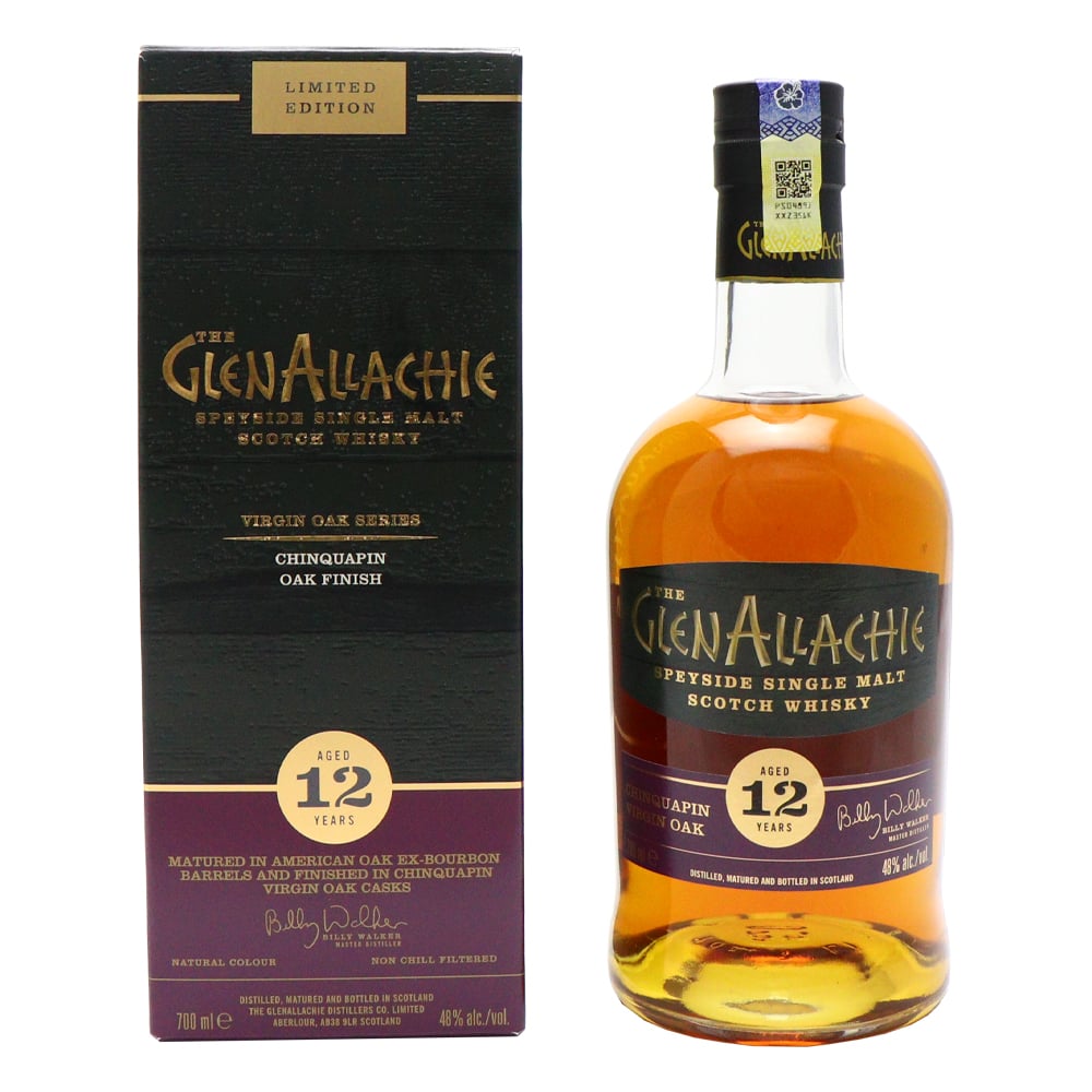 GLENALLACHIE 12 Year Old CHINQUAPIN VIRGIN OAK