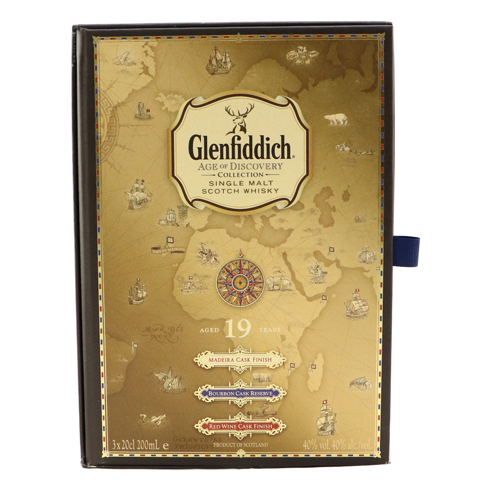 GLENFIDDICH Age Of Discovery Collection 20cl x 3