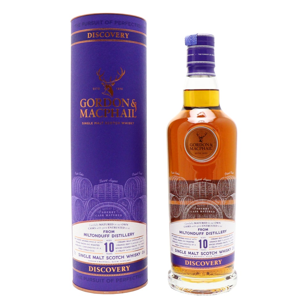 GORDON & MACHPHAIL Discovery Miltonduff 10 Year Old