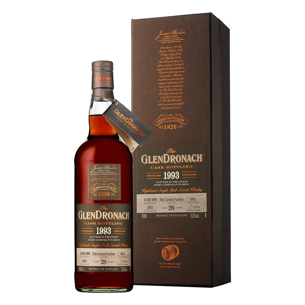 GlenDronach 28 Year Old 1993 Cask 6871 Batch 19