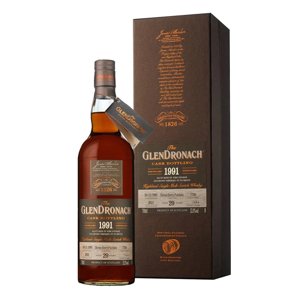 GlenDronach 29YO 1991 Cask 7708 Batch 19