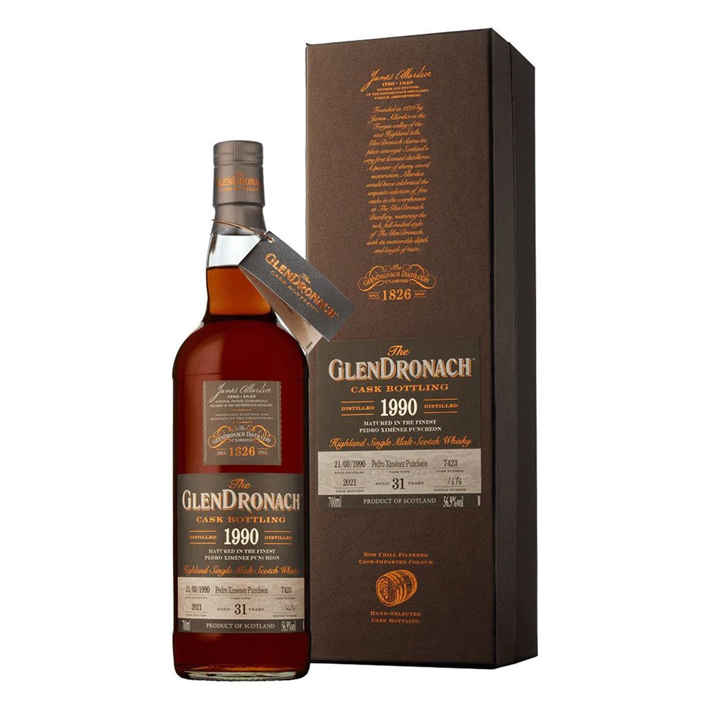 GLENDRONACH 31Year Old 1990 Cask 7423 Batch 19