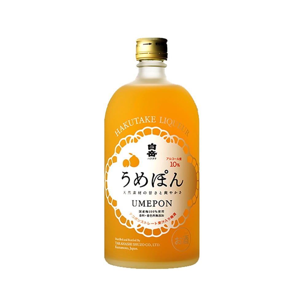 HAKUTAKE Umepon Shochu Orange & Plum Liqueur