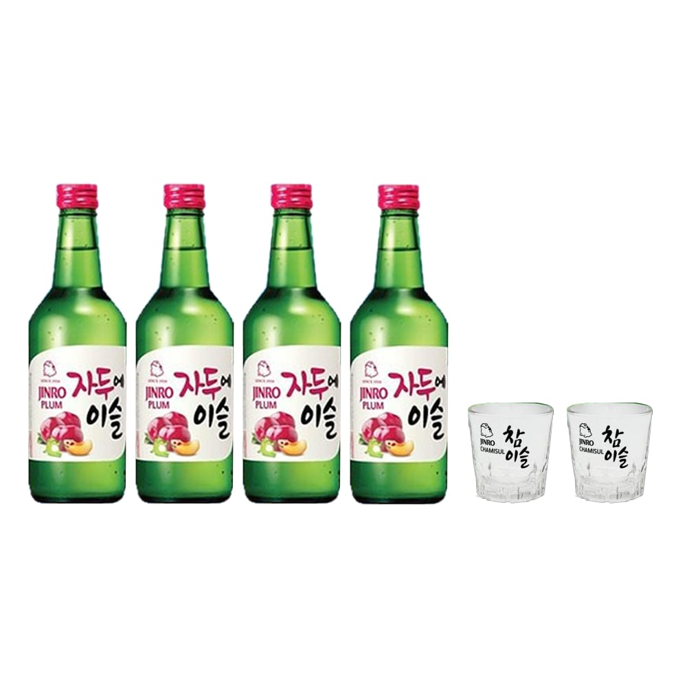 JINRO Plum Soju Pack (4 in 1)