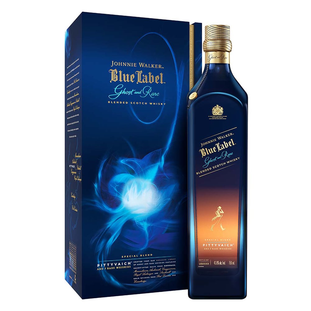 JOHNNIE WALKER Announces Blue Label Ghost And Rare Pittyvaich