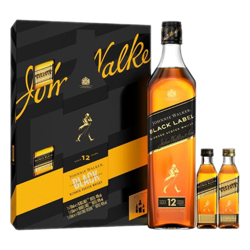 JOHNNIE WALKER Black Label 2023 Gift Pack (01)